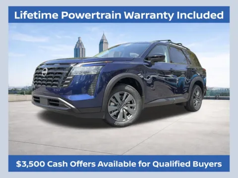 Blue 2026 Nissan Pathfinder SV for sale in Marietta, GA