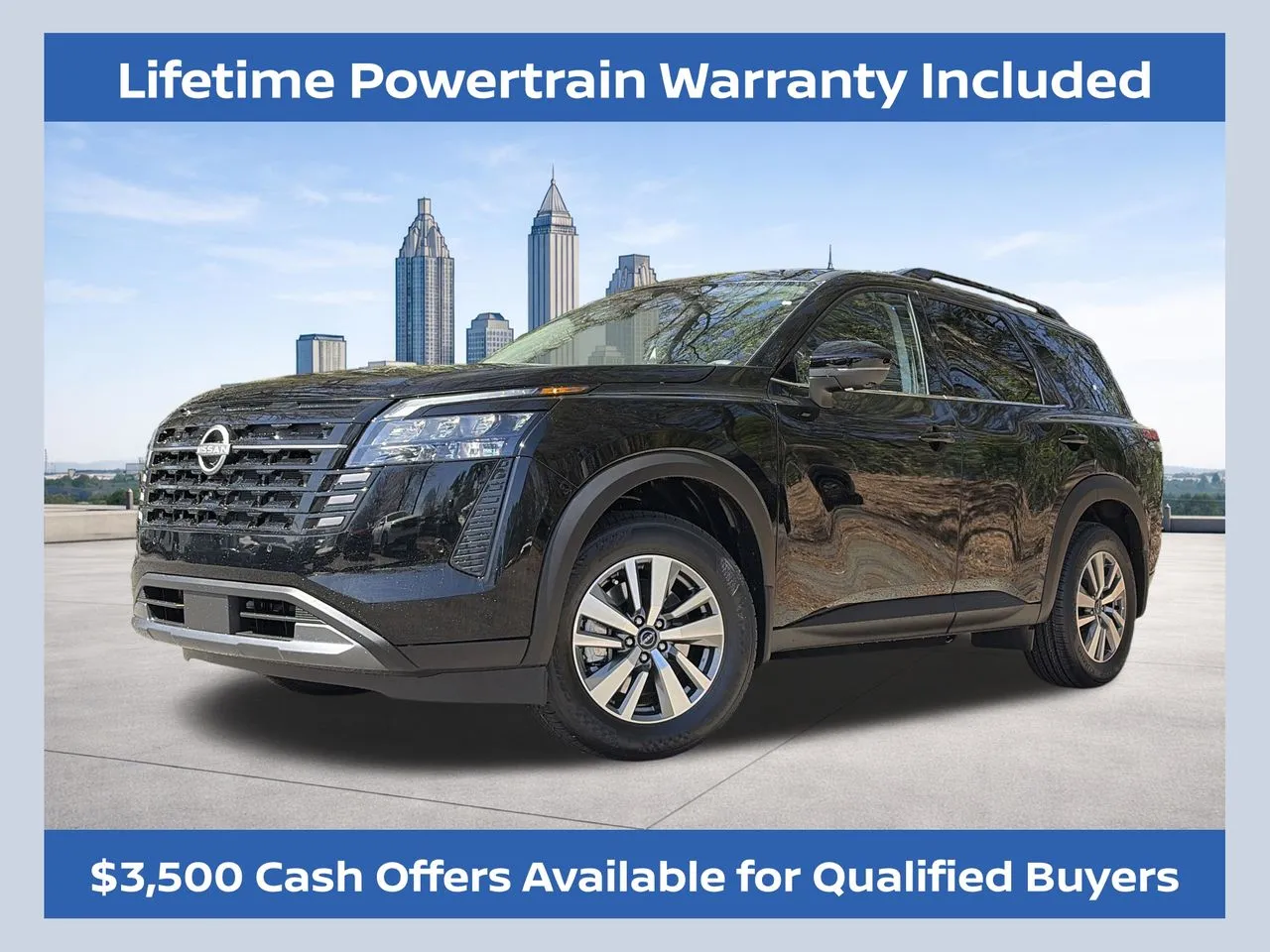 Black 2026 Nissan Pathfinder SL for sale in Marietta, GA