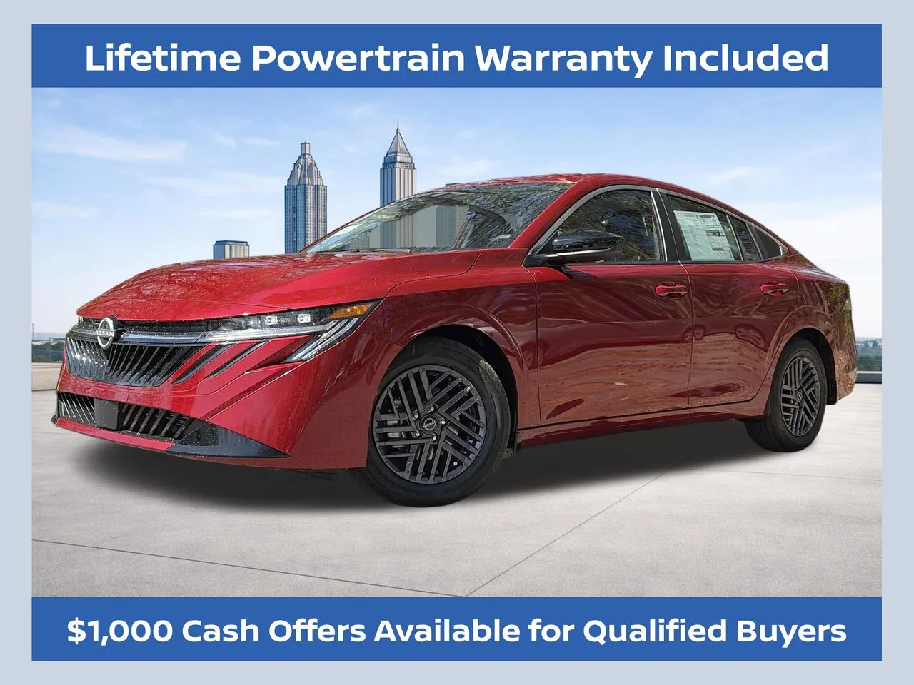 Red 2026 Nissan Sentra SV for sale in Marietta, GA