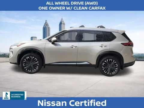 Photos of 2025 Nissan Rogue Platinum for sale in Marietta, GA at Nissan of Marietta