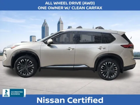 Photos of 2025 Nissan Rogue Platinum for sale in Marietta, GA at Nissan of Marietta