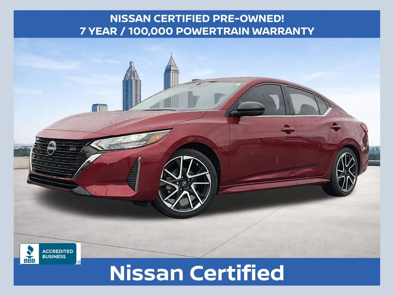 Red 2025 Nissan Sentra SR for sale in Marietta, GA