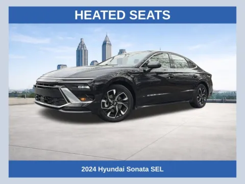 Black 2024 Hyundai Sonata SEL for sale in Marietta, GA