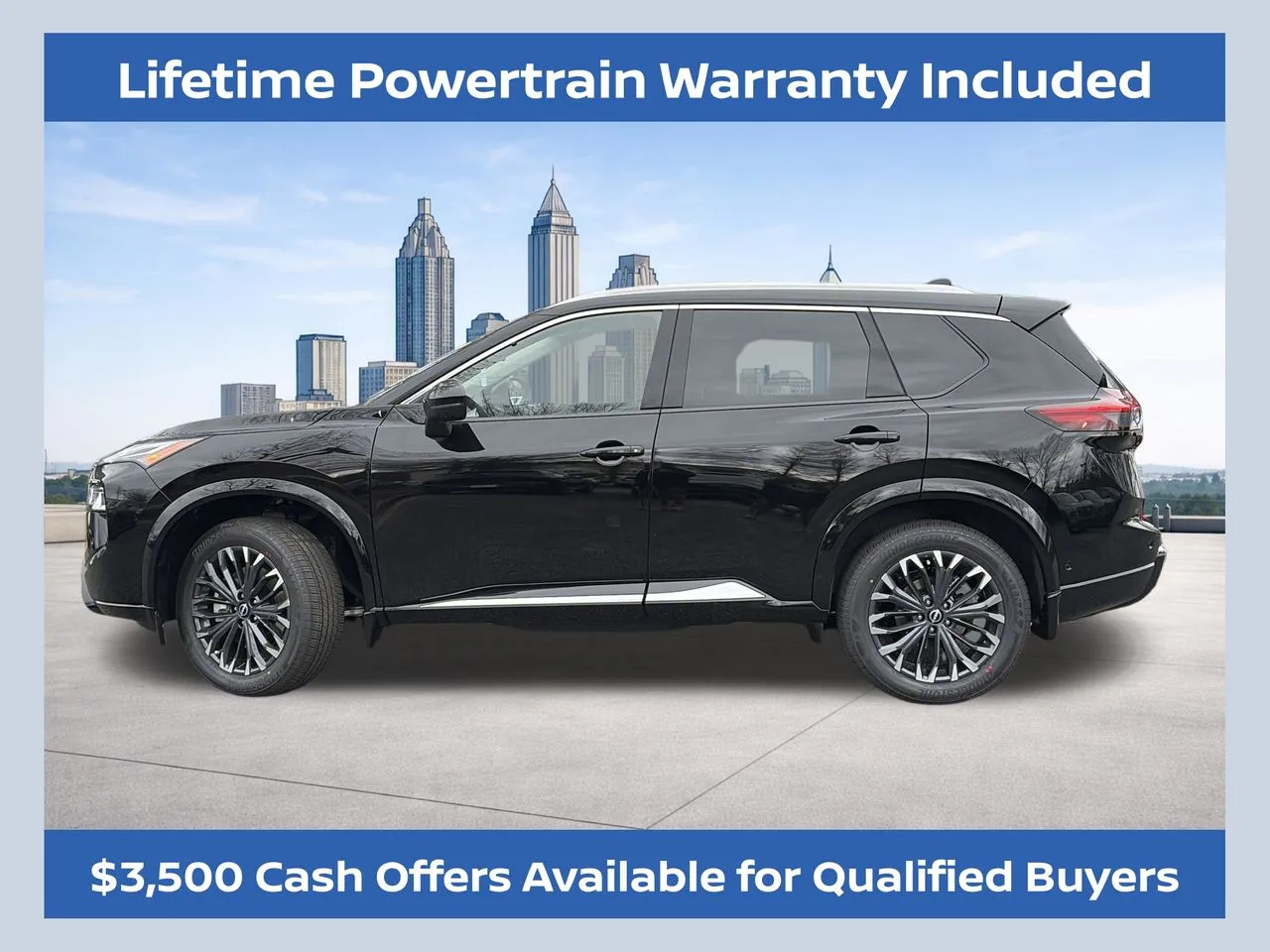 Black 2026 Nissan Rogue Platinum for sale in Marietta, GA