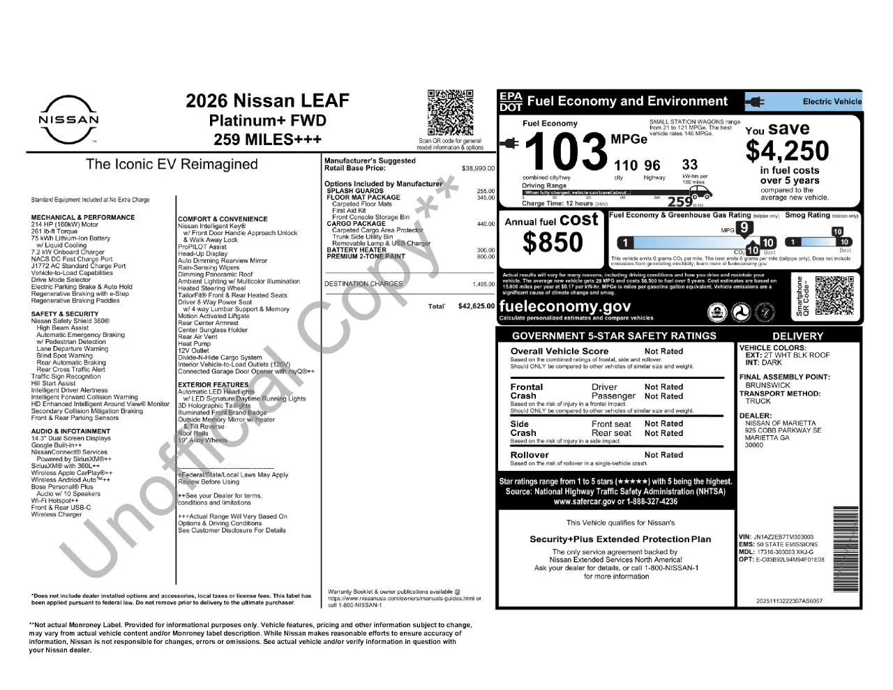 2026 Nissan LEAF Platinum+ - Photo 25