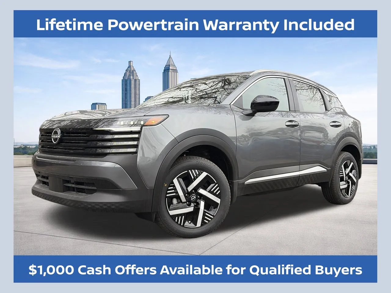 Gray 2026 Nissan Kicks SV for sale in Marietta, GA