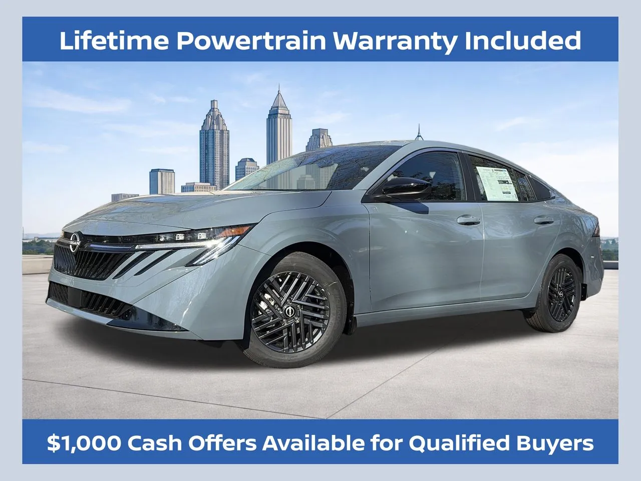 Gray 2026 Nissan Sentra SV for sale in Marietta, GA