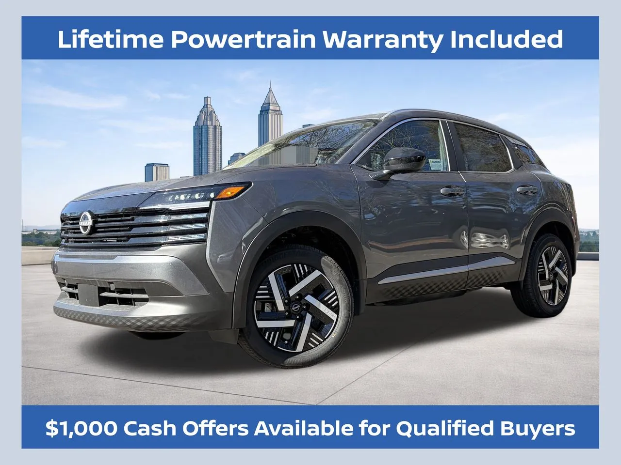 Gray 2026 Nissan Kicks SV for sale in Marietta, GA