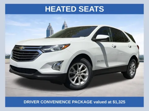 White 2019 Chevrolet Equinox LT for sale in Marietta, GA