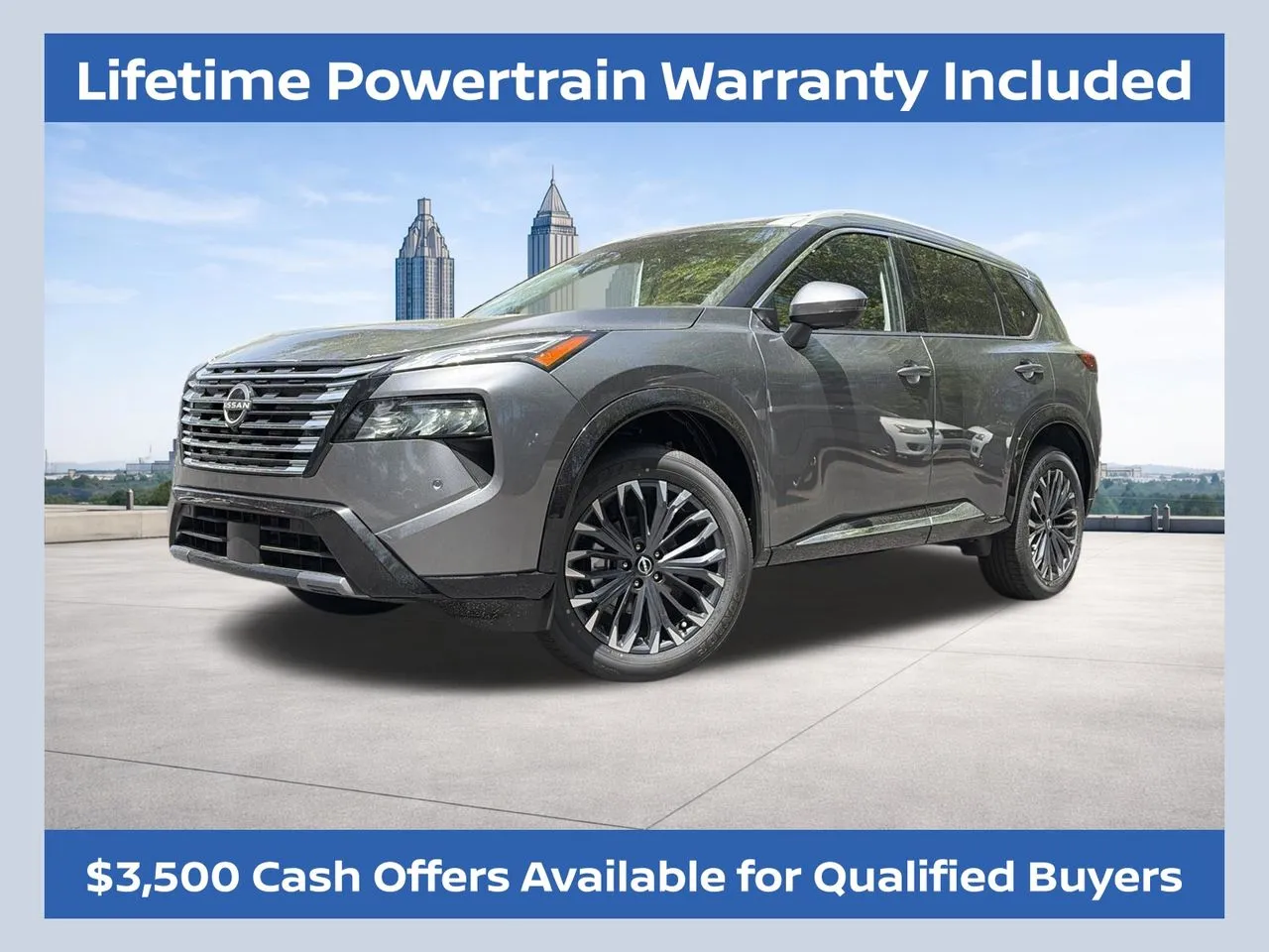 Gray 2026 Nissan Rogue Platinum for sale in Marietta, GA