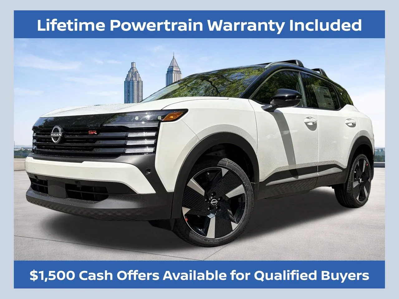 White 2026 Nissan Kicks SR for sale in Marietta, GA