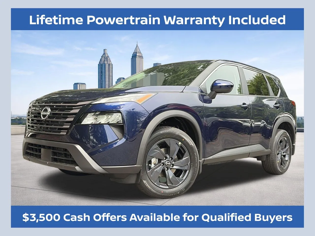 Blue 2026 Nissan Rogue SV for sale in Marietta, GA