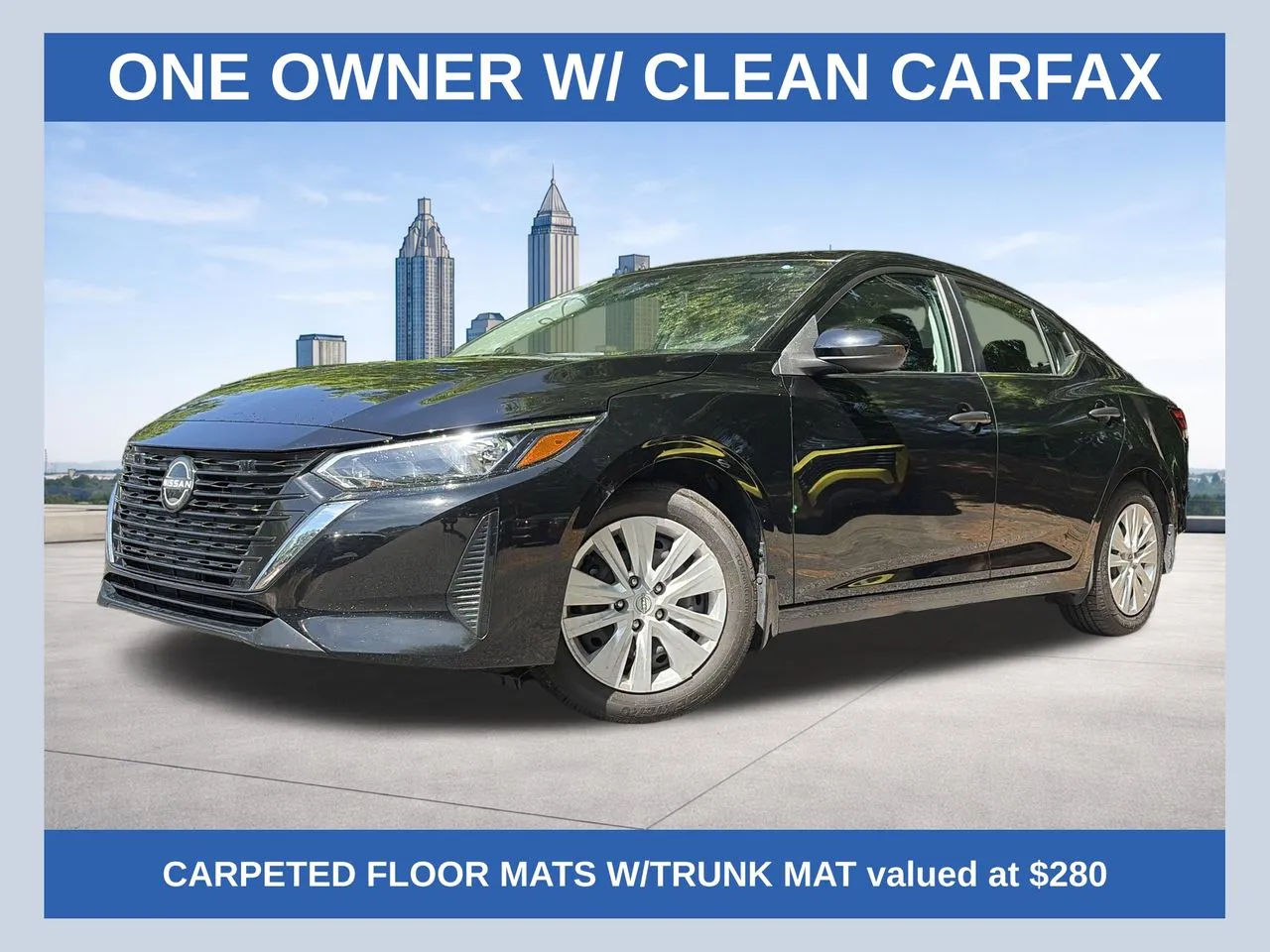 Black 2024 Nissan Sentra S for sale in Marietta, GA