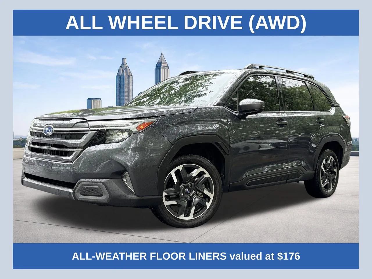 Gray 2025 Subaru Forester Limited for sale in Marietta, GA