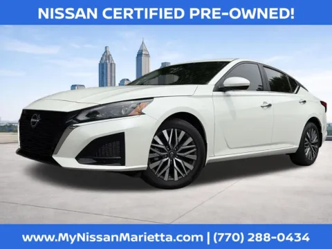 White 2023 Nissan Altima 2.5 SV for sale in Marietta, GA