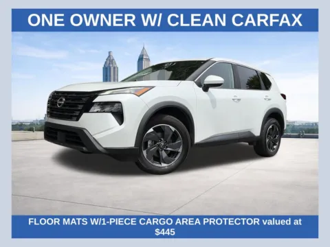 White 2024 Nissan Rogue SV for sale in Marietta, GA