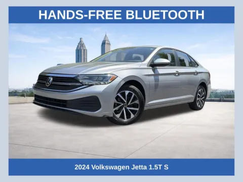 Silver 2024 Volkswagen Jetta 1.5T S for sale in Marietta, GA