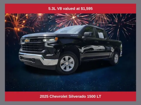 Black 2025 Chevrolet Silverado 1500 LT for sale in Marietta, GA