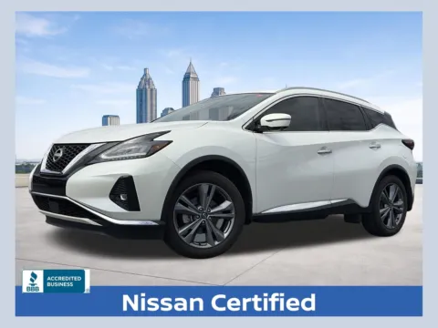 White 2024 Nissan Murano Platinum for sale in Marietta, GA