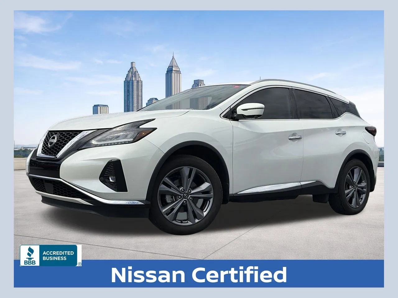 White 2024 Nissan Murano Platinum for sale in Marietta, GA