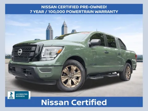 Green 2024 Nissan Titan SV for sale in Marietta, GA