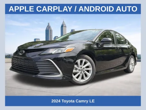 Black 2024 Toyota Camry LE for sale in Marietta, GA