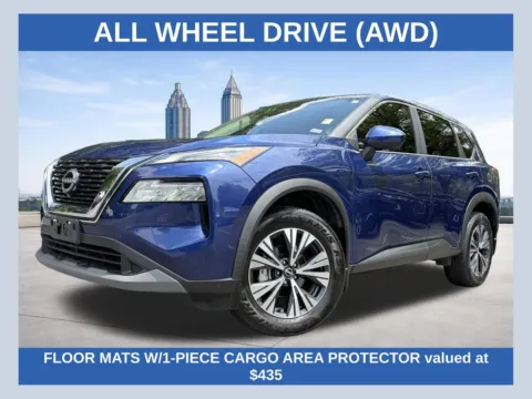 Blue 2023 Nissan Rogue SV for sale in Marietta, GA