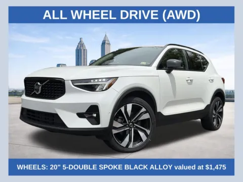 White 2024 Volvo XC40 B5 Plus Dark Theme for sale in Marietta, GA
