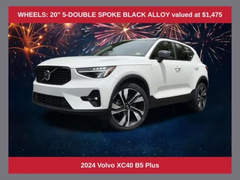 White 2024 Volvo XC40 B5 Plus Dark Theme for sale in Marietta, GA