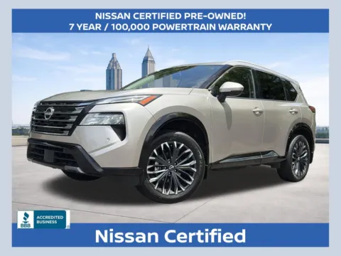 Silver 2024 Nissan Rogue Platinum for sale in Marietta, GA