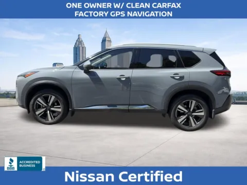 Photos of 2023 Nissan Rogue Platinum for sale in Marietta, GA at Nissan of Marietta