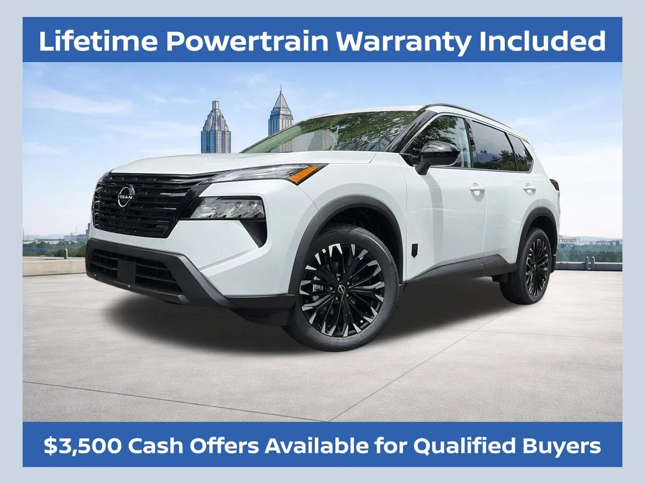 White 2026 Nissan Rogue Dark Armor for sale in Marietta, GA