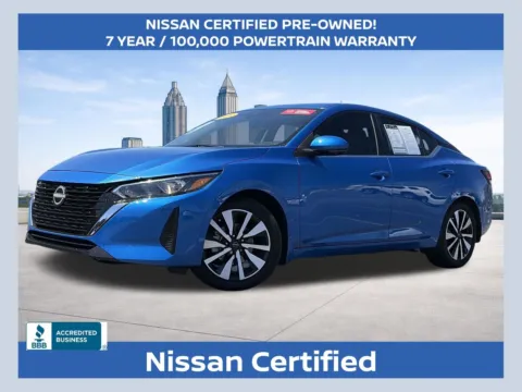 Blue 2025 Nissan Sentra SV for sale in Marietta, GA