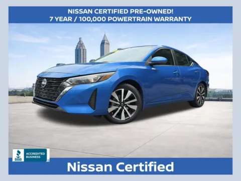 Blue 2025 Nissan Sentra SV for sale in Marietta, GA