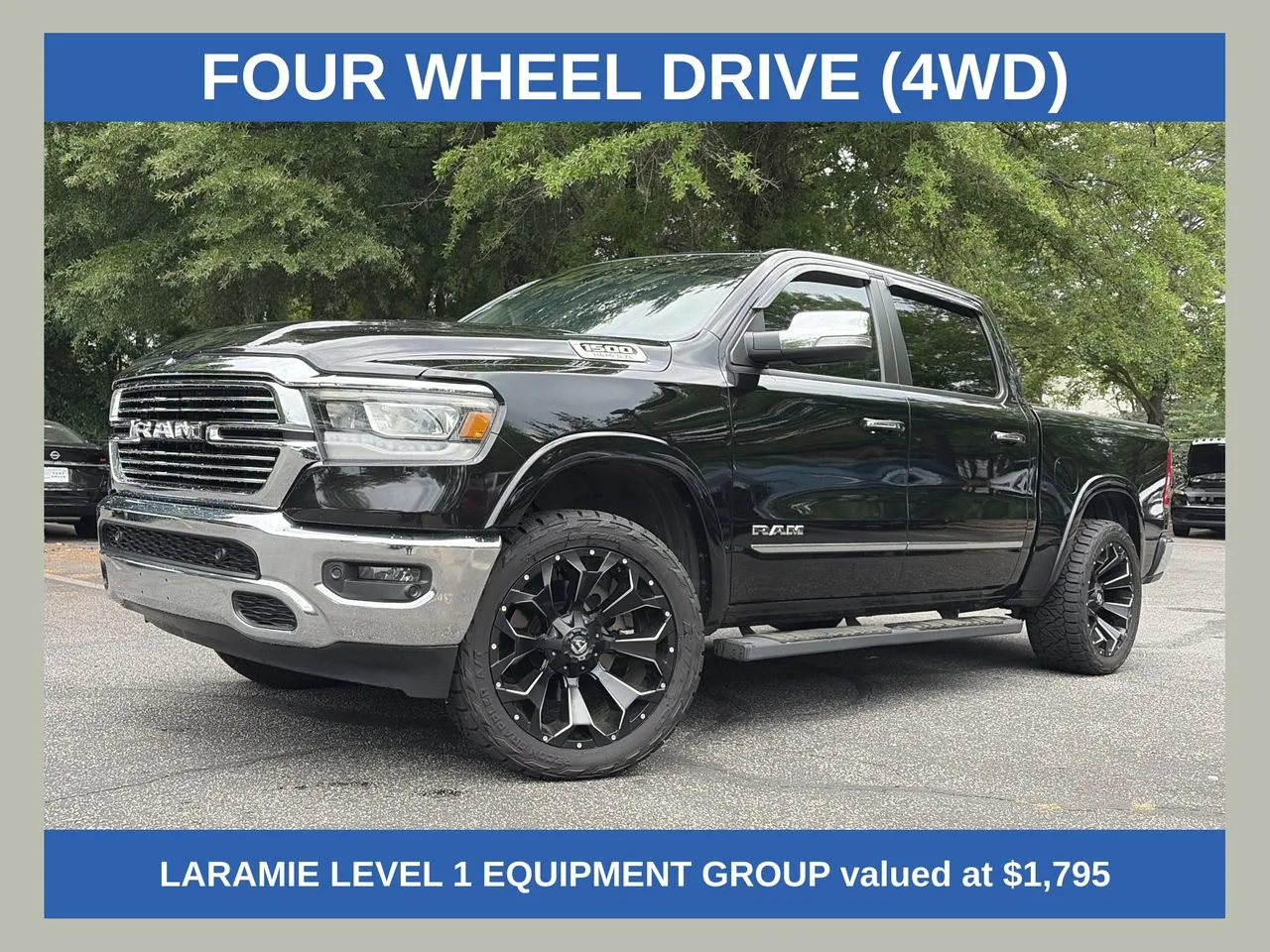 Black 2020 Ram 1500 Laramie for sale in Marietta, GA