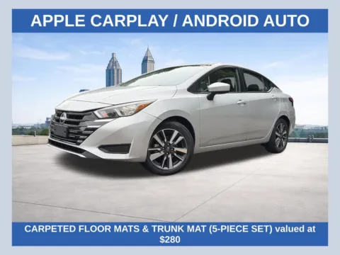 Silver 2024 Nissan Versa 1.6 SV for sale in Marietta, GA