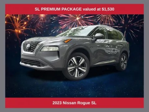 Gray 2023 Nissan Rogue SL for sale in Marietta, GA