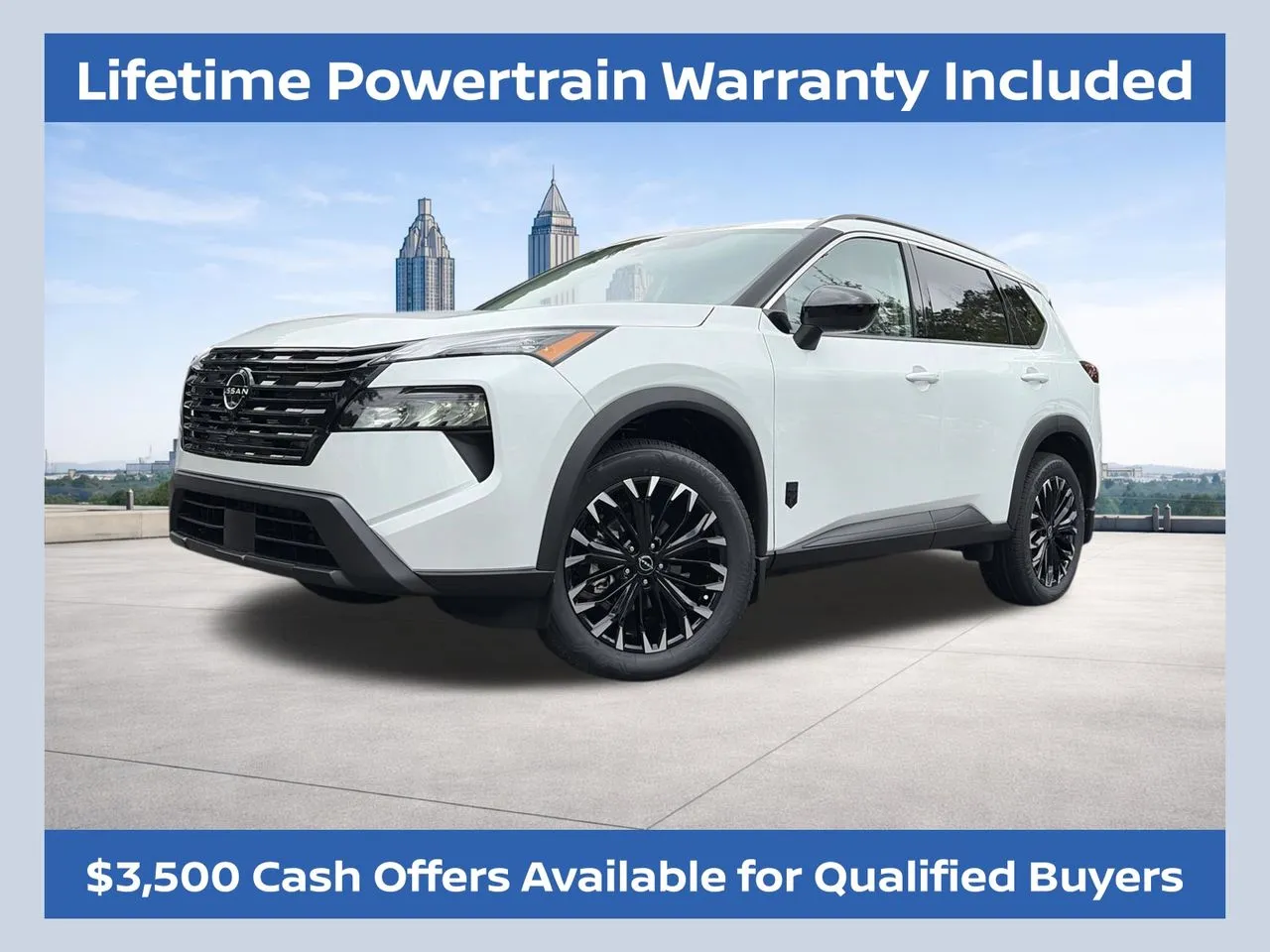 White 2026 Nissan Rogue Dark Armor for sale in Marietta, GA