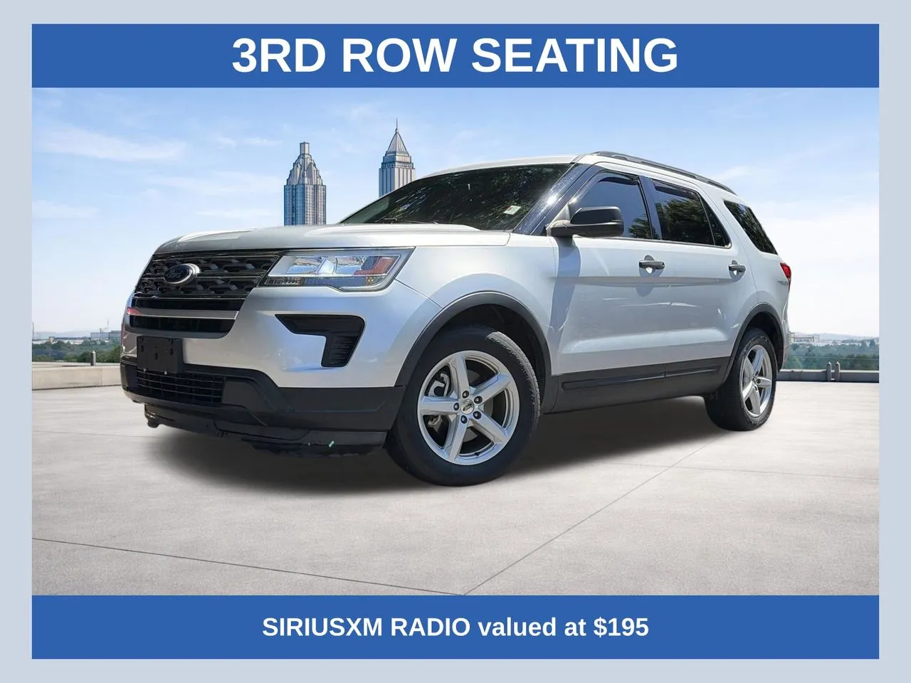 Silver 2019 Ford Explorer for sale in Marietta, GA