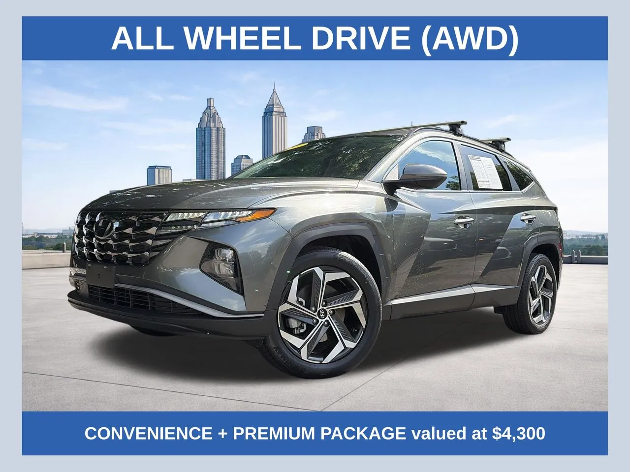 Gray 2022 Hyundai Tucson SEL for sale in Marietta, GA
