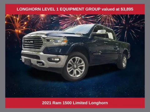 Blue 2021 Ram 1500 Limited for sale in Marietta, GA
