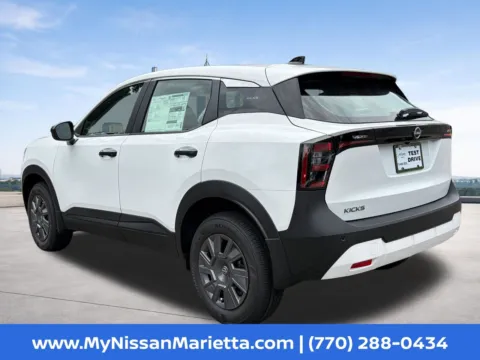 White 2026 Nissan Kicks S for sale in Marietta, GA