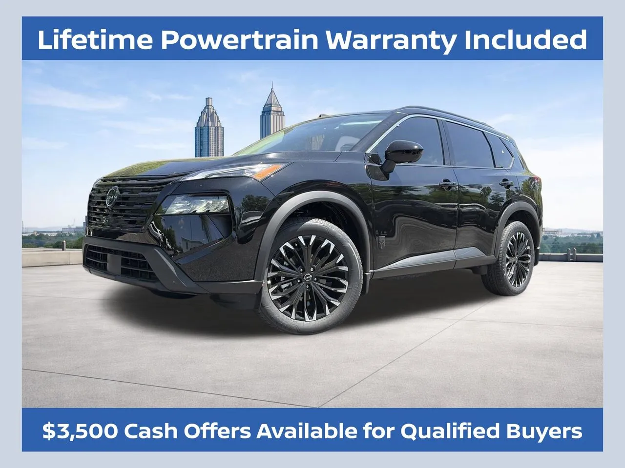 Black 2026 Nissan Rogue Dark Armor for sale in Marietta, GA