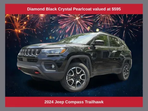 Black 2024 Jeep Compass Trailhawk for sale in Marietta, GA