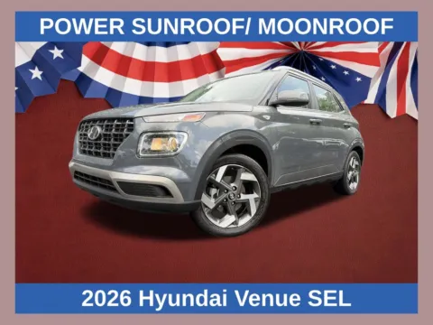 Gray 2026 Hyundai Venue SEL for sale in Marietta, GA