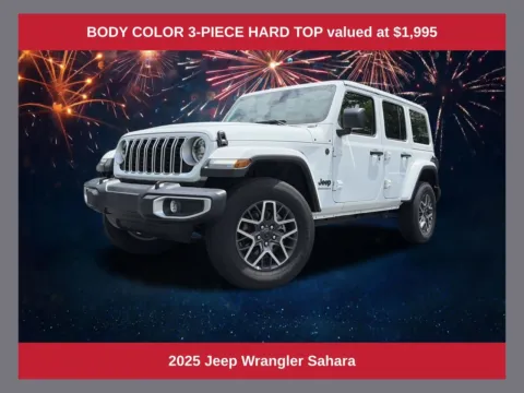 White 2025 Jeep Wrangler Sahara for sale in Marietta, GA