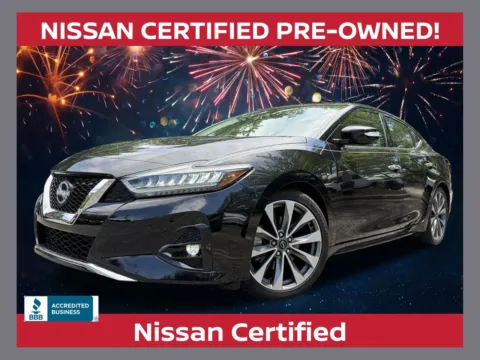Black 2023 Nissan Maxima Platinum for sale in Marietta, GA