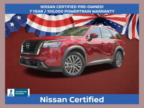 Red 2024 Nissan Pathfinder SL for sale in Marietta, GA