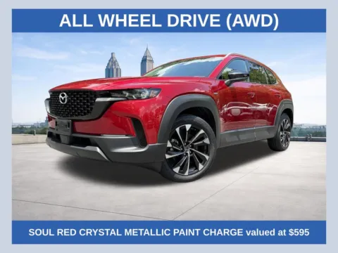 Red 2025 Mazda CX-50 Hybrid Premium Plus for sale in Marietta, GA