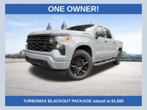 Gray 2024 Chevrolet Silverado 1500 Custom for sale in Marietta, GA